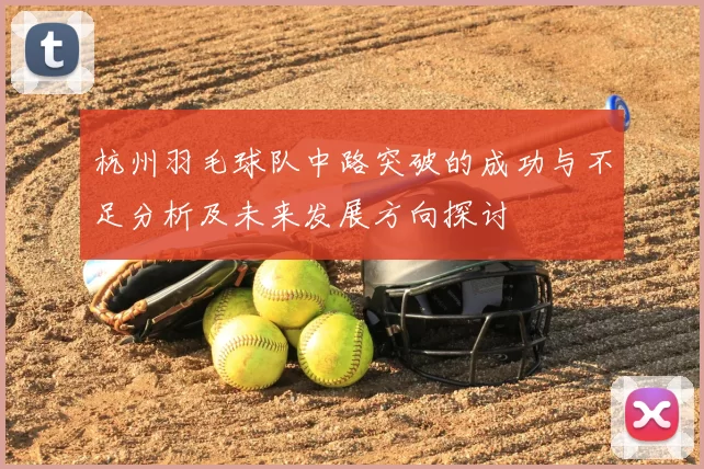 杭州羽毛球队中路突破的成功与不足分析及未来发展方向探讨