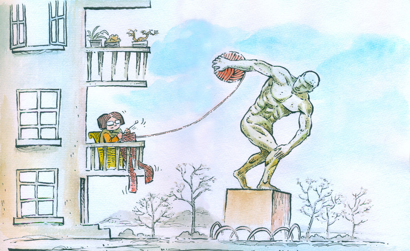 Showcasing the wit and humor of sports depicted by cartoonists, this exhibition sports by the Suzhou River | First | Exhibition