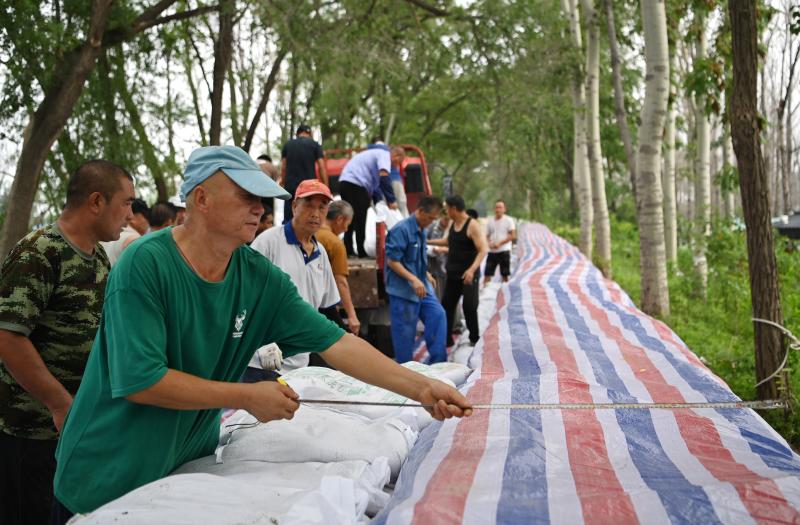 Xinhua News Agency+| Key Points of "Nine Rivers Downside" Flood Discharge | Rescue | Xinhua News Agency+