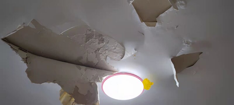 The rooftop house is leaking heavily! When can a micro old community in Yangpu take the turn to "upgrade from flat to sloping"?, The insulation layer has broken the residents | roof | community