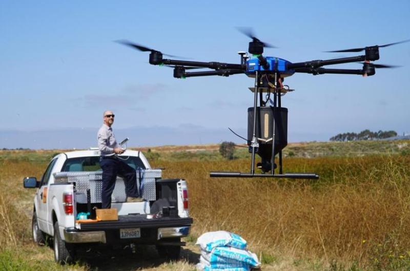 Using Drones to Combat Mosquitoes in California, USA | Mosquitoes | California, USA