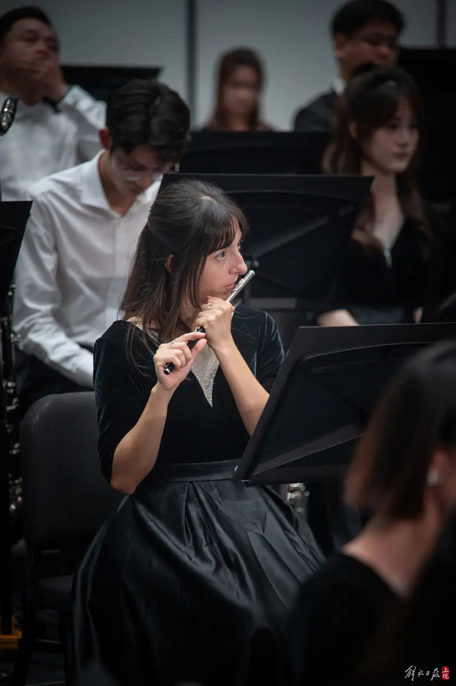 This Nantong student band's debut performance amazed the audience, and Italian opera classics were played in the Shanghai Concert Hall