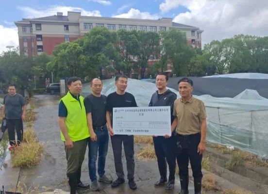 Technical experts provide guidance on grain lodging treatment, Baoshan Yuepu Fruit and Vegetable Cooperative receives advance payment from Bebejia Agricultural Insurance