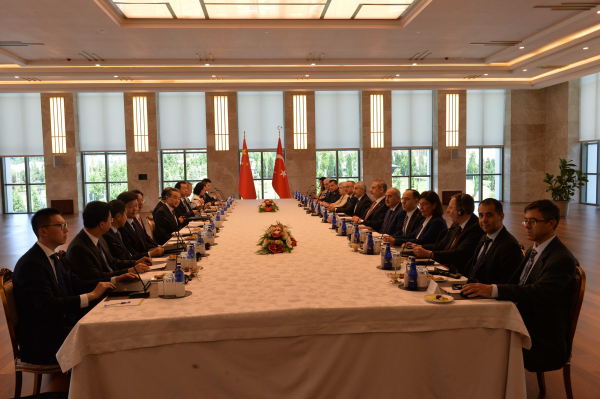 Wang Yi Talks with Foreign Minister Ferdinand of Türkiye on Strategy | Cooperation | Foreign Minister
