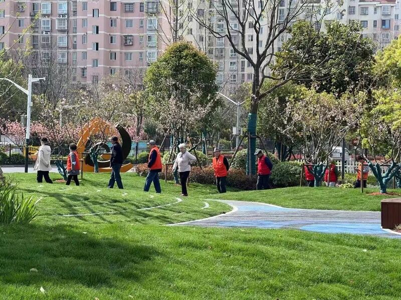 Walking dogs, opening flower shops, exploring non heritage markets... These pocket parks in Shanghai are not just about "park" life | city | pocket