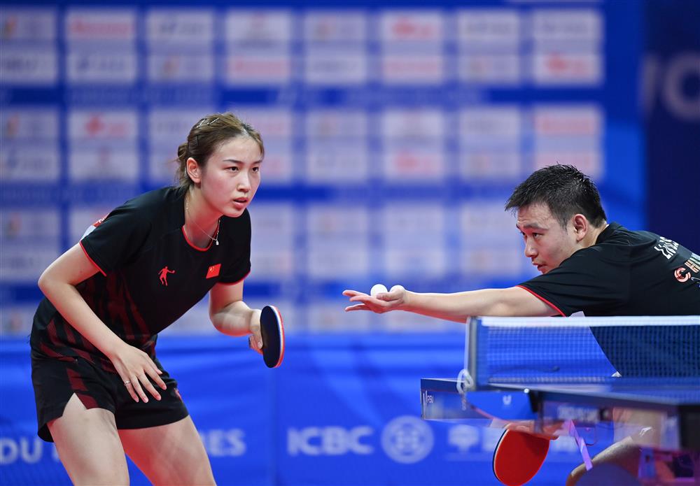 Qian Tianyi, the son of Shanghai University of Physical Education, looks forward to the next Asian Championships. The coronation of the four time table tennis champion in the Universiade has become a "past" pressure | Qian Tianyi | Shanghai University of Physical Education