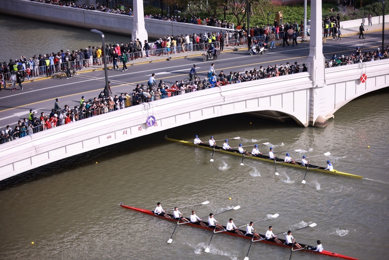 From being a novice to stepping onto the world stage! Shanghai University Rowing has truly started with two hands, in just two years, China | Rowing | Little White