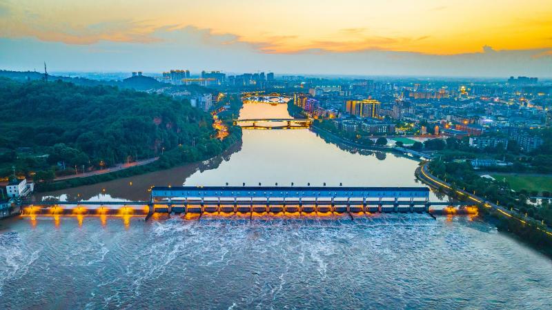 A Comprehensive View of the "City of Dayun" | Xinjin District, Chengdu: Water "Speed and Passion" Inherited from Ancient and Modern Tianfu | Digital | Speed