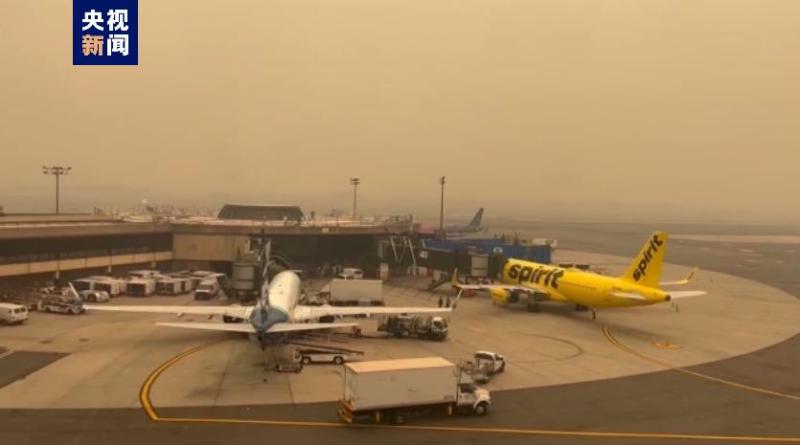 20 states have issued alerts! More than 100 million people are affected... The United Nations abandons flag raising, 600 flights cancel haze | United States | United Nations