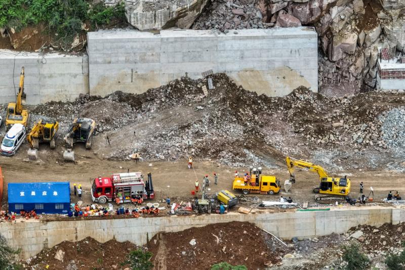 7 people still missing, direct attack on the scene of the Wufeng Mountain landslide in Hubei: racing against time to search and rescue residents | Rescue | Wufeng Mountain in Hubei