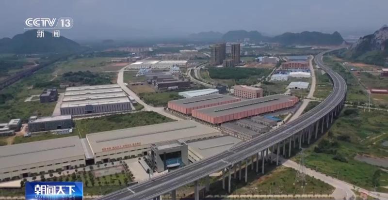 High Quality Development Research Tour | "Making Enterprises Come Home Like Going Home" Qingyuan enhances industrial attractiveness → Total Area | City | Enterprises