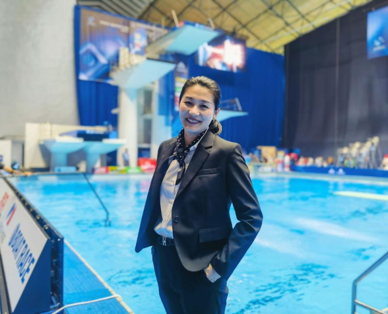 Nowadays, diving in China is better. Guo Jingjing: I couldn't get that many 10 points before. Legend | Red Chan | Diving