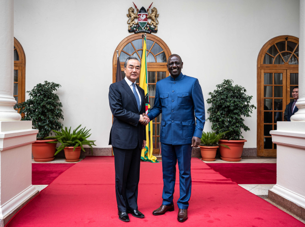 Kenyan President Luto Meets with Wang Yi Project | Nairobi | Kenya
