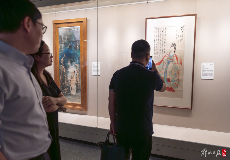 These works of art masters are exhibited for free in Pudong, and Shanghai has become an international cultural and artistic "gateway" for cultural relics and exhibits at the CIIE