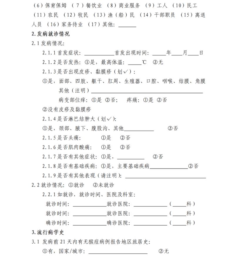 The National Bureau of Disease Control and Prevention has issued a monkeypox prevention and control plan: Close contacts must undergo 21 days of health monitoring and hygiene | prevention and control | plan