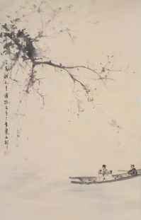 Du Fu couldn't help but write poetry to express his grievances. On July 6th of that year, he wore a lantern boat