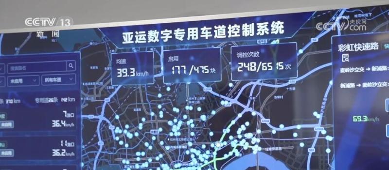 杭州推出亚运数字专用车道数字化技术助力赛时出行保障车道|亚运|专用