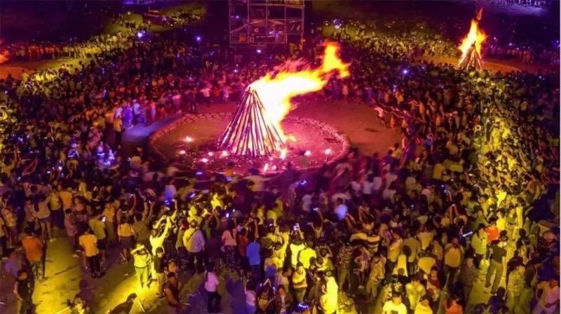 7 days off!, Liangshan Prefecture announces: Torch Festival Daliangshan | WeChat | Torch Festival