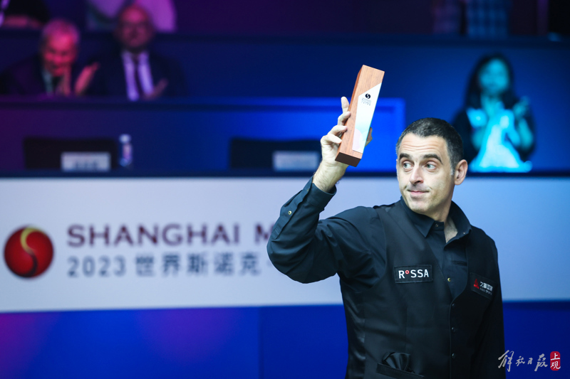 For the fifth time in Shanghai, O'Sullivan won again