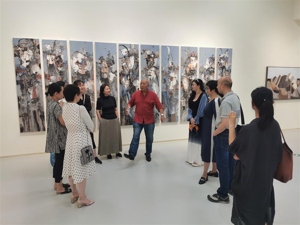 2023“煦风”首届闵行、长宁美术家协会学术交流展开幕上海|美术家协会|长宁