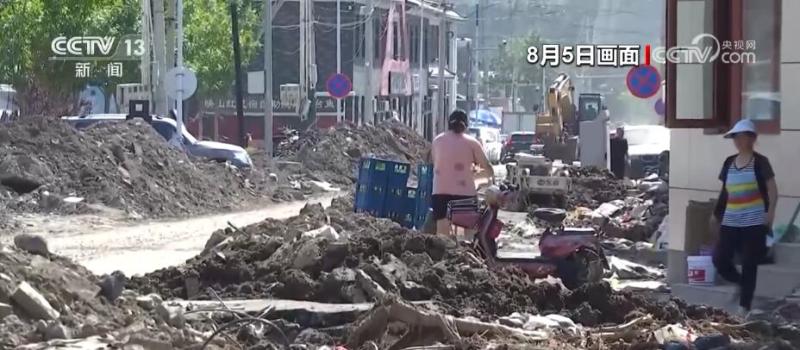 抢修工作不断进行北京房山区及门头沟区多条道路已抢通救援|物资|房山区