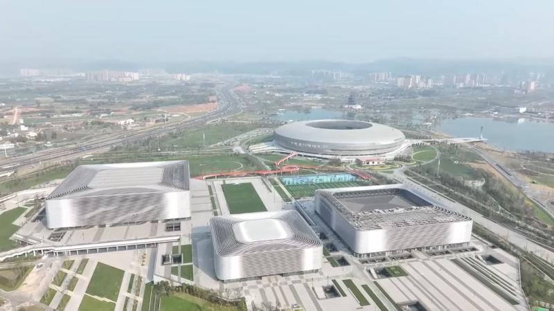 Xinhua Perspective | Visiting Chengdu Universiade Competition Venues Sports Games | Swimming | Universiade