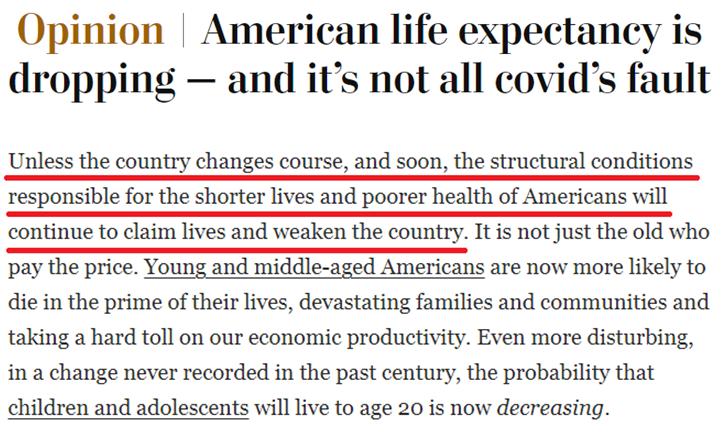 British media: An astonishing number of Americans cannot live to be old! American | Country | United States
