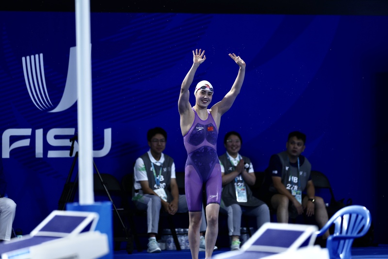 Is it really "cannons hitting mosquitoes"?, Observation: World champions Zhang Yufei and Qin Haiyang participated in the Universiade and easily won the gold medal. Zhang Yufei | Finals | World Champion