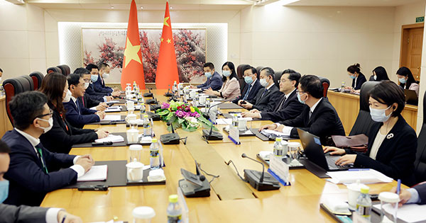 Qin Gang Meets with Vietnamese Foreign Minister Pei Qingshan Vietnam | Strategy | Foreign Minister