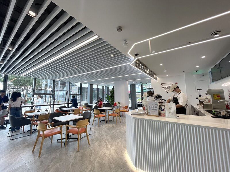 White collar workers carpool to dine, and the nearest community cafeteria to Huangpu River has opened! Supply three meals a day in Xuhui Binjiang | Alliance | Canteen