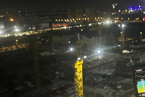 This construction site that disturbed residents during night construction was urged to make rectifications... and a case was filed for investigation! after exposure