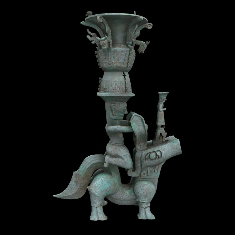 Sanxingdui "National Treasure" Bronze Ware "Wonderful Combination" Sacrificial Pit | Bronze Statue | Sanxingdui