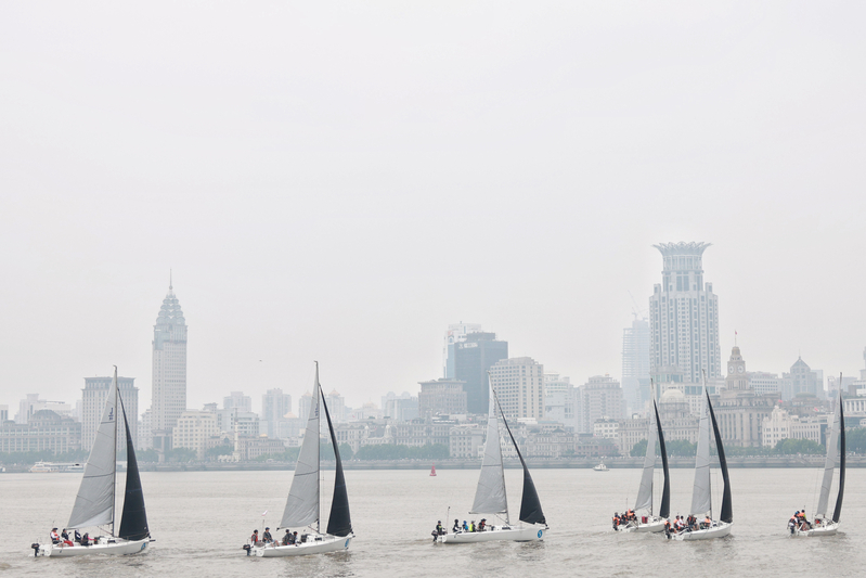 Let's watch a thousand sails race on the Huangpu River, sailing boats | Shanghai | Spring Tide when the spring tide hits the shore next year