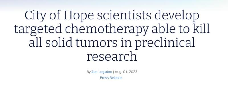 Is the anti-cancer miracle drug that kills all solid tumors coming? AOH | Research | Anti cancer