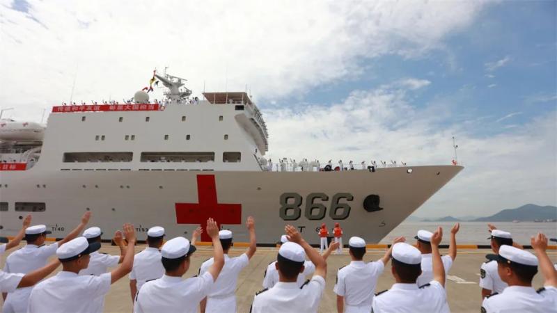 The Chinese Navy's "Ark of Peace" sets sail!, Today's mission | Medical | Chinese Navy