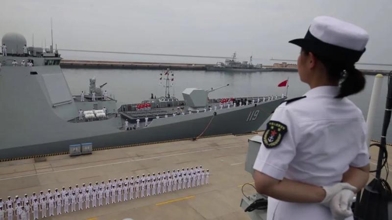 Set sail today!, Chinese maritime formation mission | frigate | Chinese side