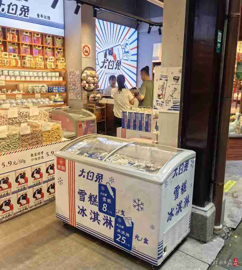 Shanghai Yu Garden Business District only sells imported ice cream? This video blogger intentionally misleads!