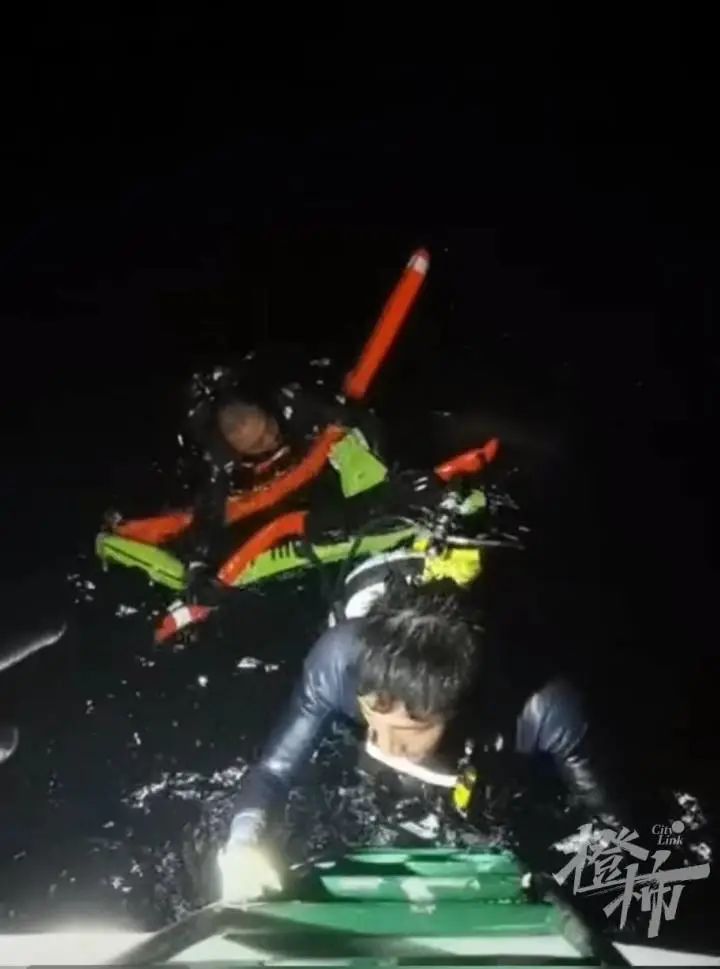 When they were discovered floating at sea, they were rescued 12 hours after being lost and disappeared? Guangdong Coach with Four Tourists Diving Club | Diving | Guangdong