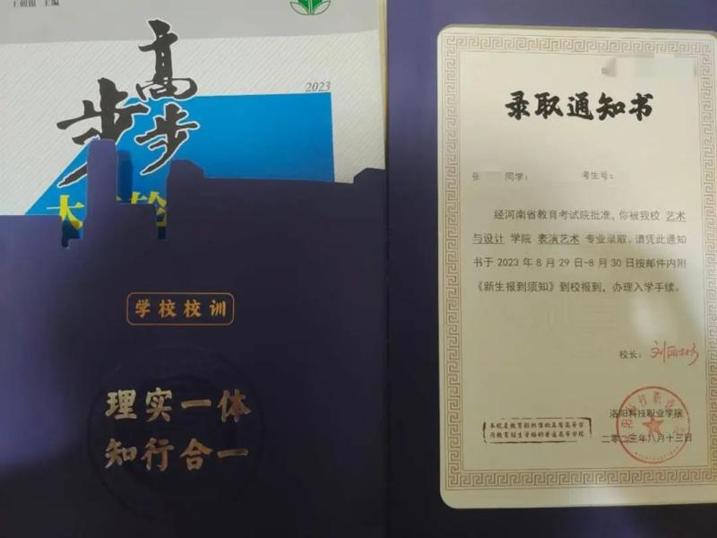 The school responded by claiming that they "do not have the conditions to debut," and that male students majoring in physics were actually transferred to Luoyang Vocational College of Science and Technology to study performance