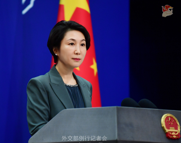 Ministry of Foreign Affairs: China has decided to impose sanctions on two US military companies
