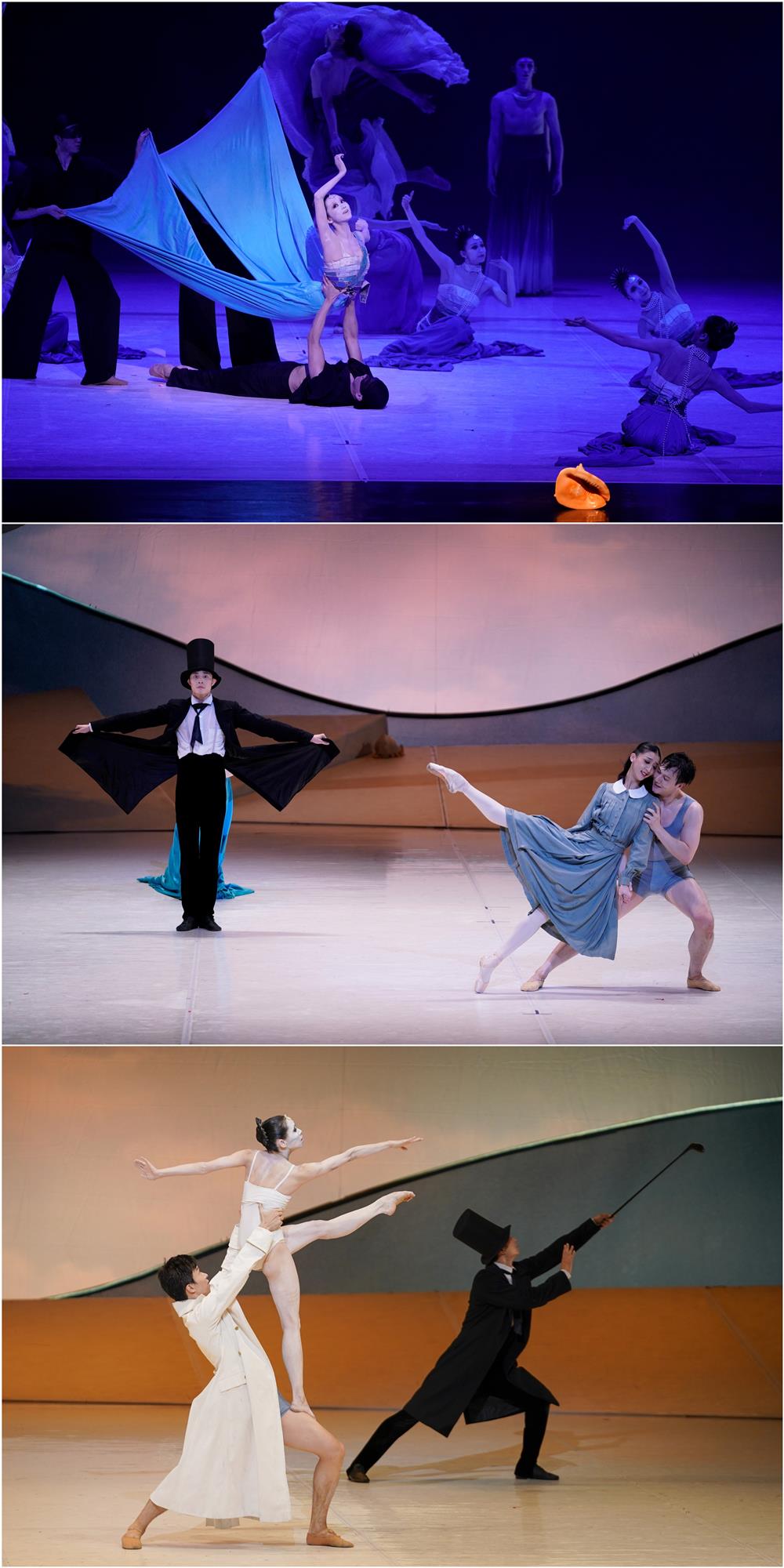 "Dream of the Red Chamber" and "Little Mermaid" make their debut, and celebrity dancers embark on the Shanghai summer performance season of Chinese ballet. Group Dance | Two | Shanghai