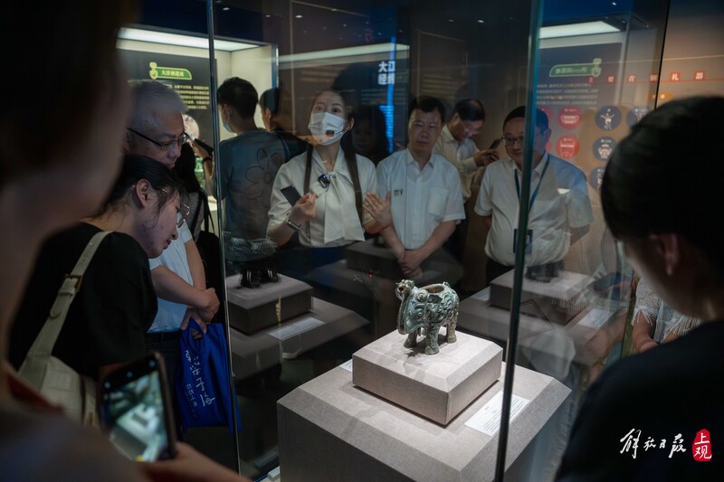 吴王越王剑同台、大量国宝级文物首次来沪展出！重磅大展在中国航海博物馆开幕海洋|长江|大展