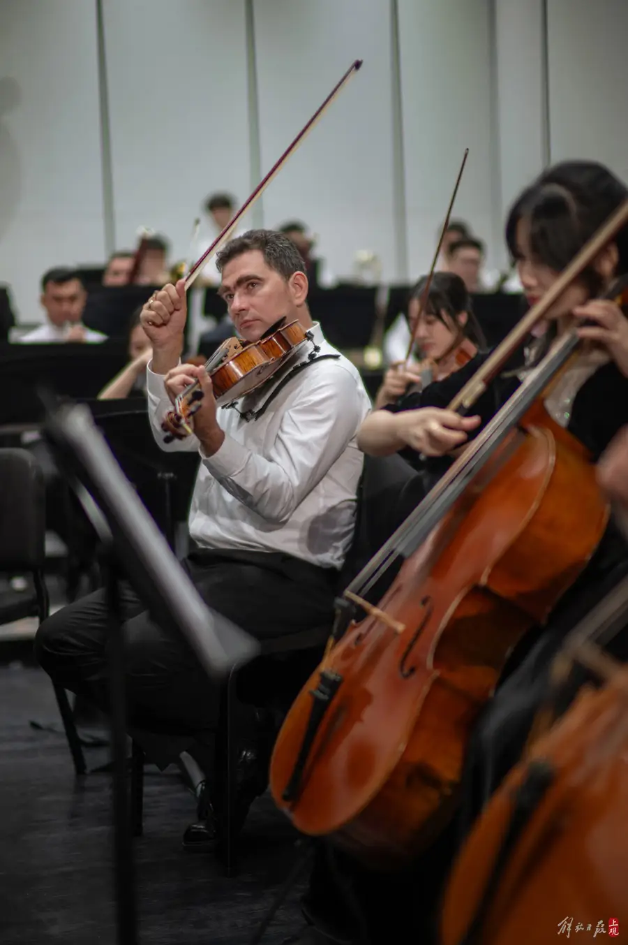 This Nantong student band's debut performance amazed the audience, and Italian opera classics were played in the Shanghai Concert Hall