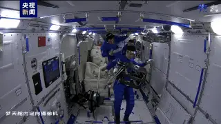 "Space fish farming" is progressing smoothly, a number of experiments have been carried out, and the crew of Shenzhou 18 has been in orbit for one month