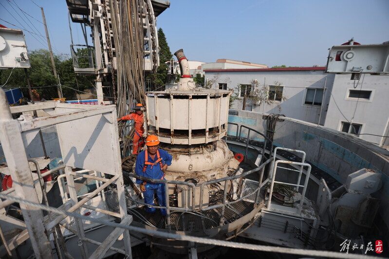 Vertical shaft construction technology: promoting the comprehensive promotion team of the Taihe Sewage Treatment Plant expansion project pipeline project | Project | Sewage Treatment Plant