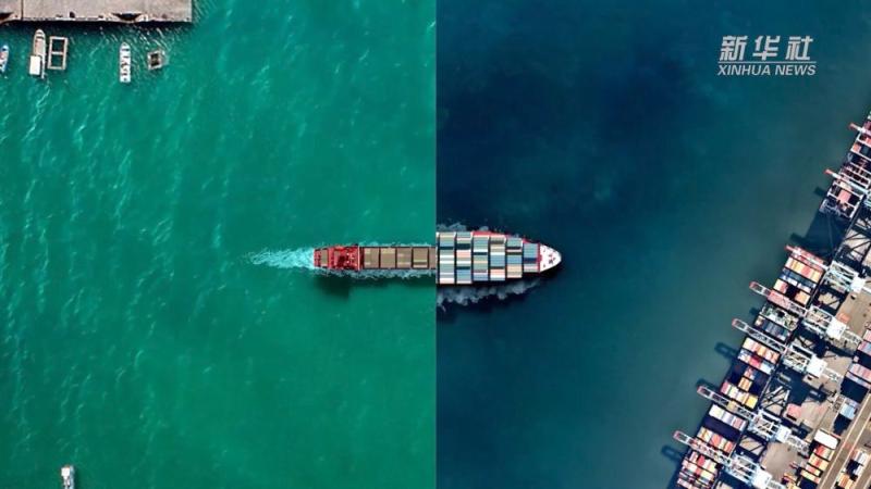 Looking at the Yangtze River | Hubei: Developing River Sea Intermodal Transport to Build a Golden Waterway Intermodal Transport | Goods | Golden Waterway