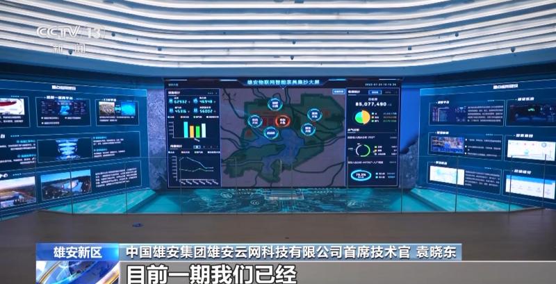 Intelligence, Green, Innovation... Let's Go See the "Smart Brain" of Xiong'an, the "City of the Future" ->New Area | Xiong'an | Intelligence