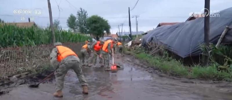 千余名官兵奋战吉林舒兰救灾一线恢复乡镇间主干道路运力后续|道路|乡镇