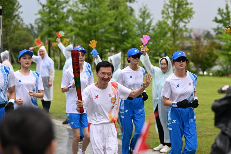 追光丨追逐青春之光！成都大运会火炬传递全回顾火炬手|火炬|大运会