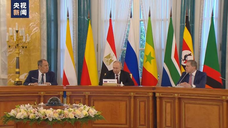 But it was not handed over to Putin. Several African delegations brought Zelensky's letter to Russia Africa | President | Delegation